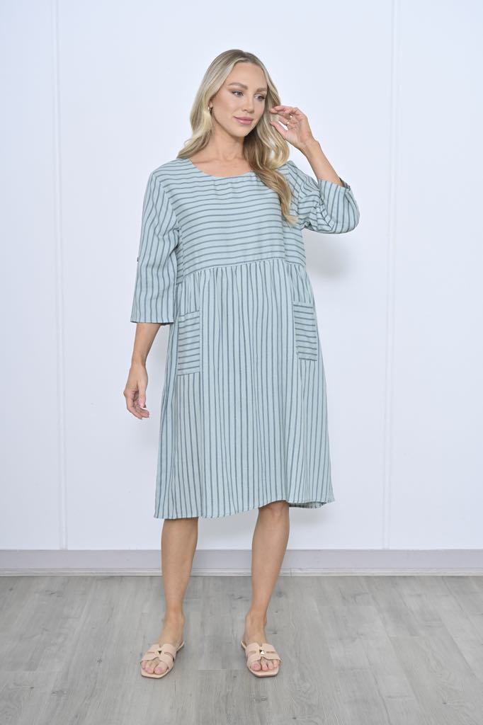 Georgie Dress - Teal