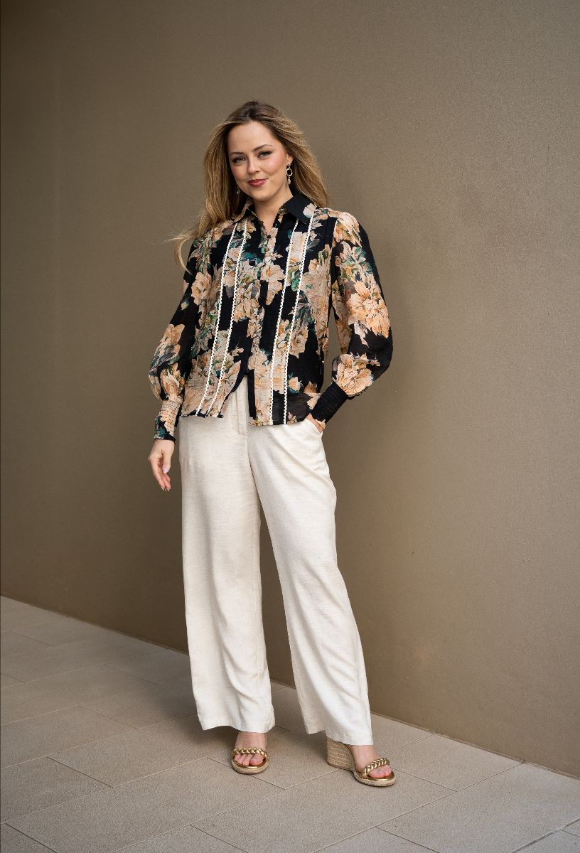 Madeleine Shirt Black