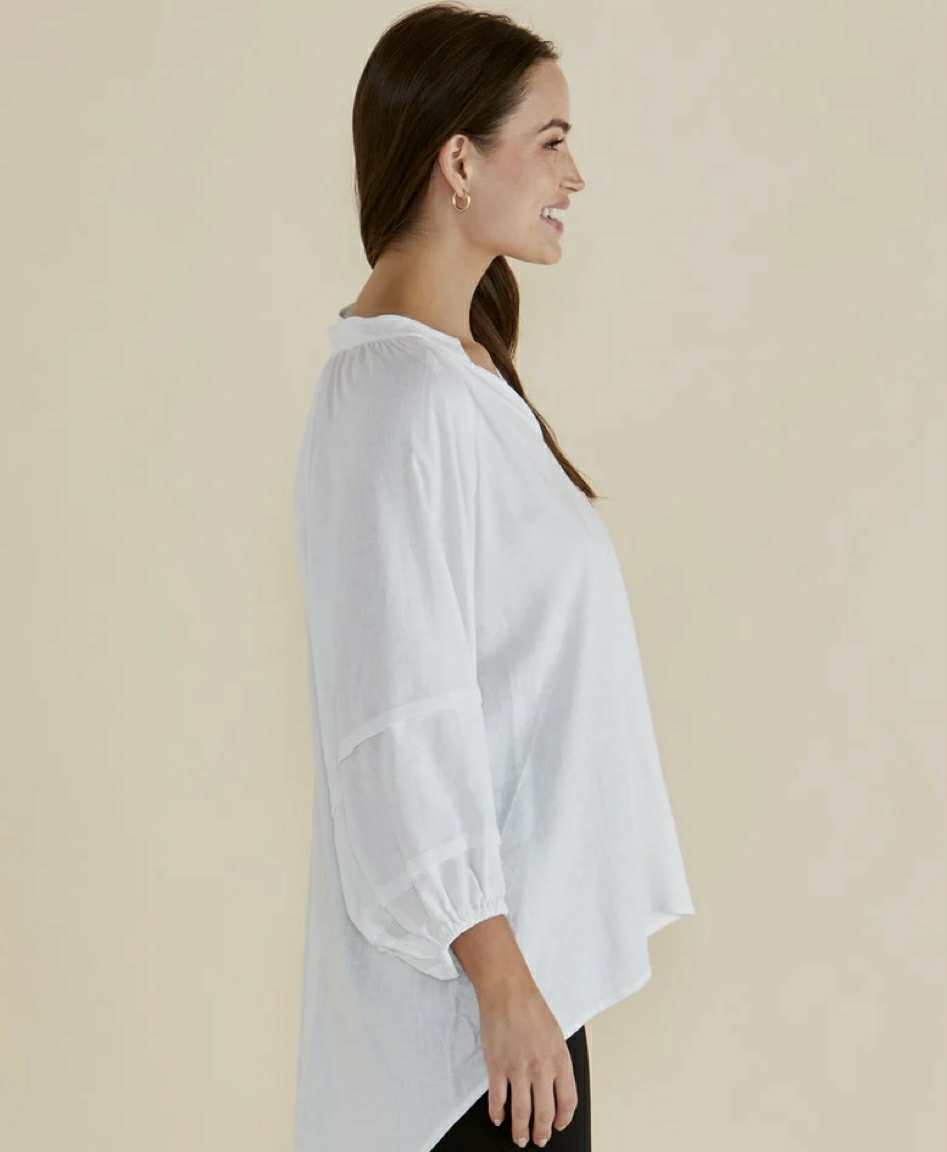 Grazia Blouse - White