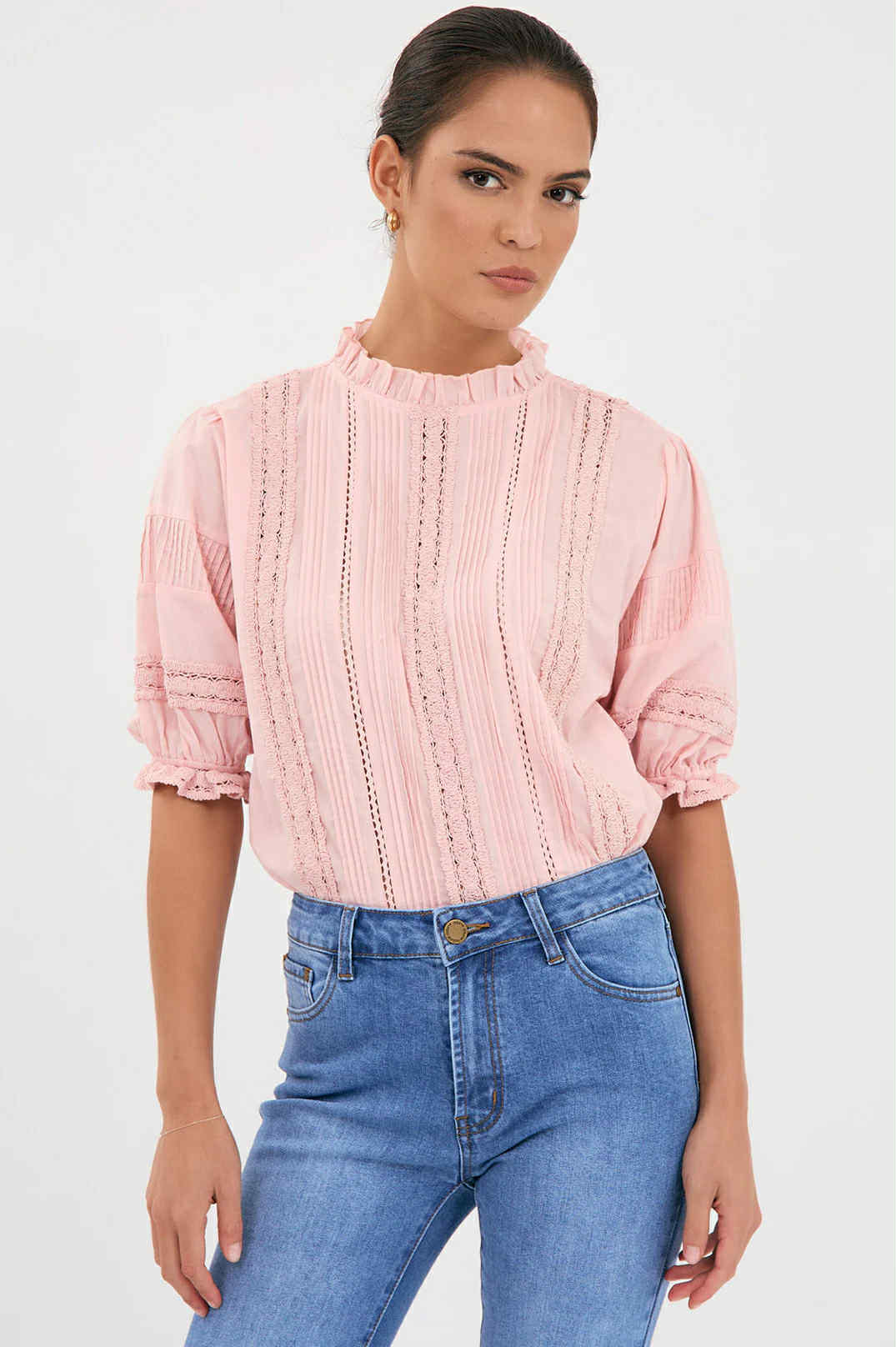 Bamboo Boho Top-Peach