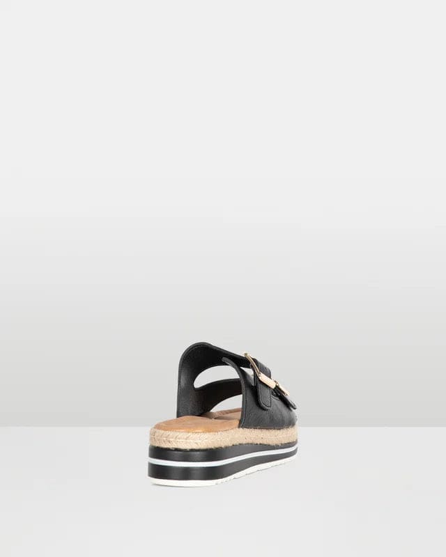 Barcelona Slide - Black