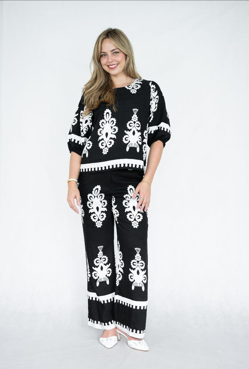 Zara Top Black