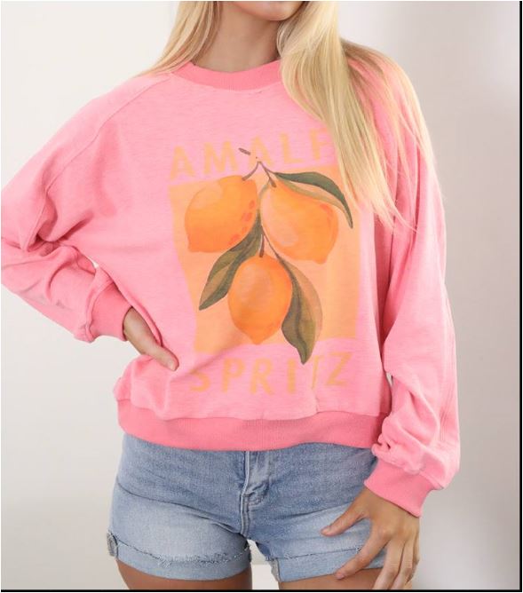 Amalfi Sweat Pink
