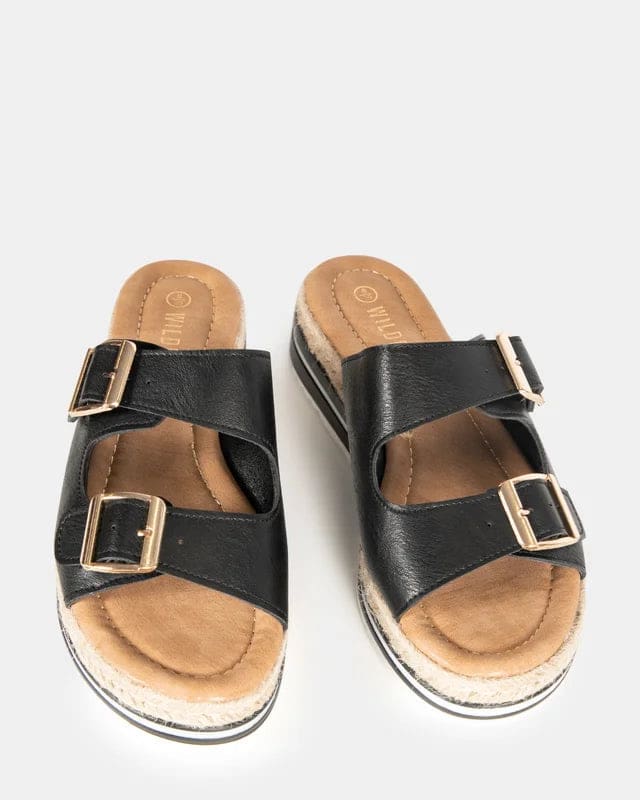 Barcelona Slide - Black