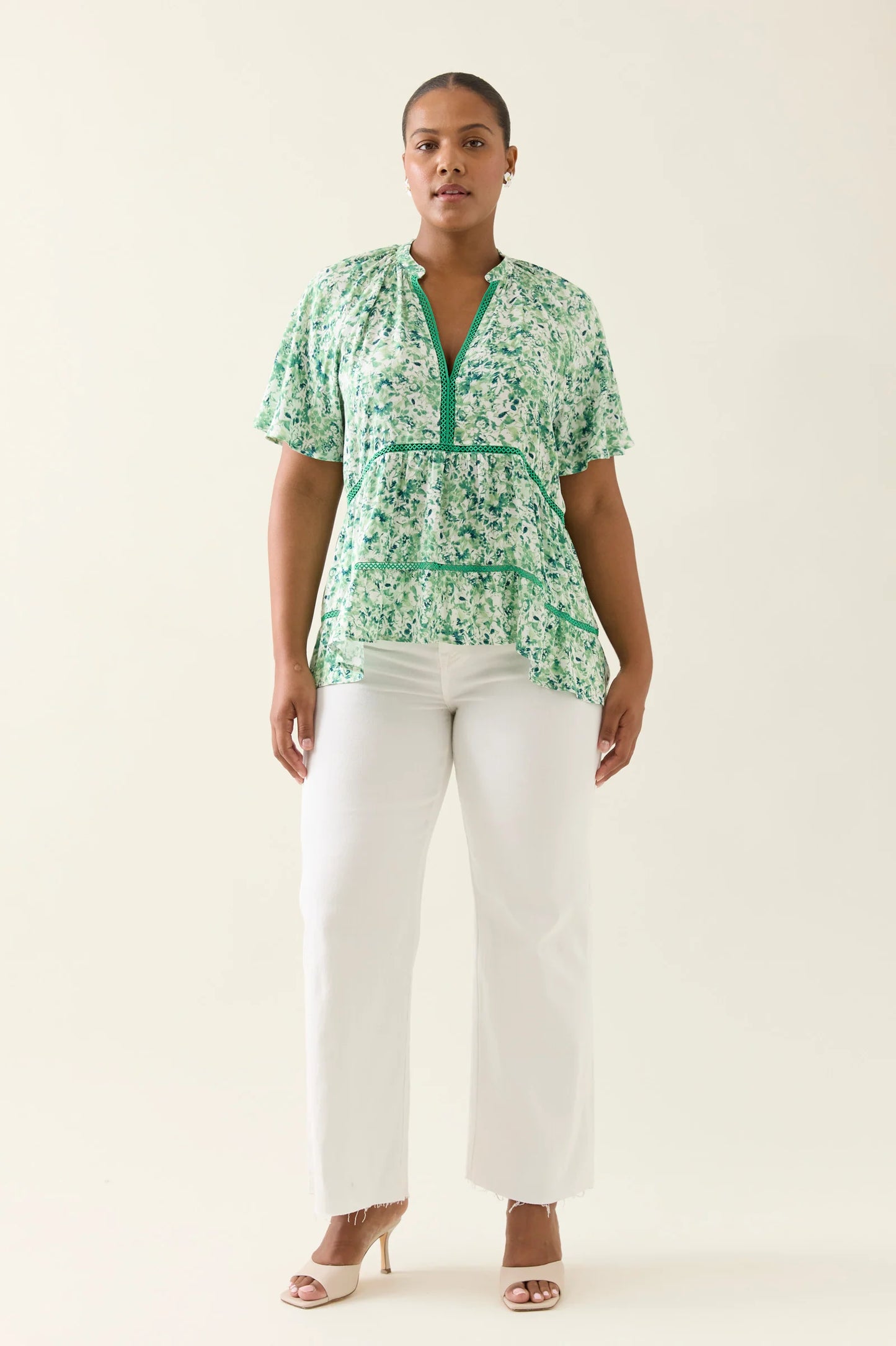 Oline Top Floral