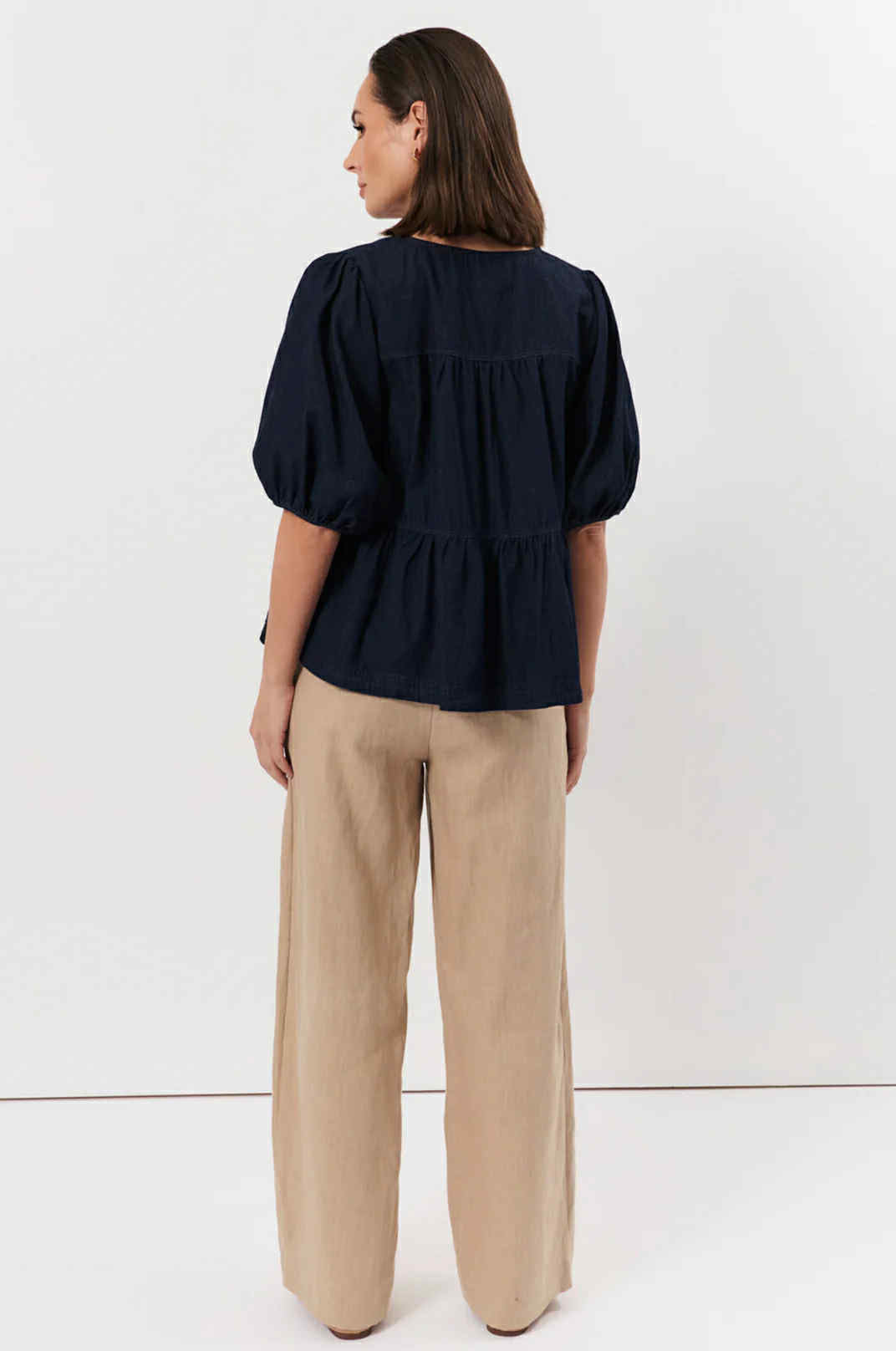 Posey Denim Top