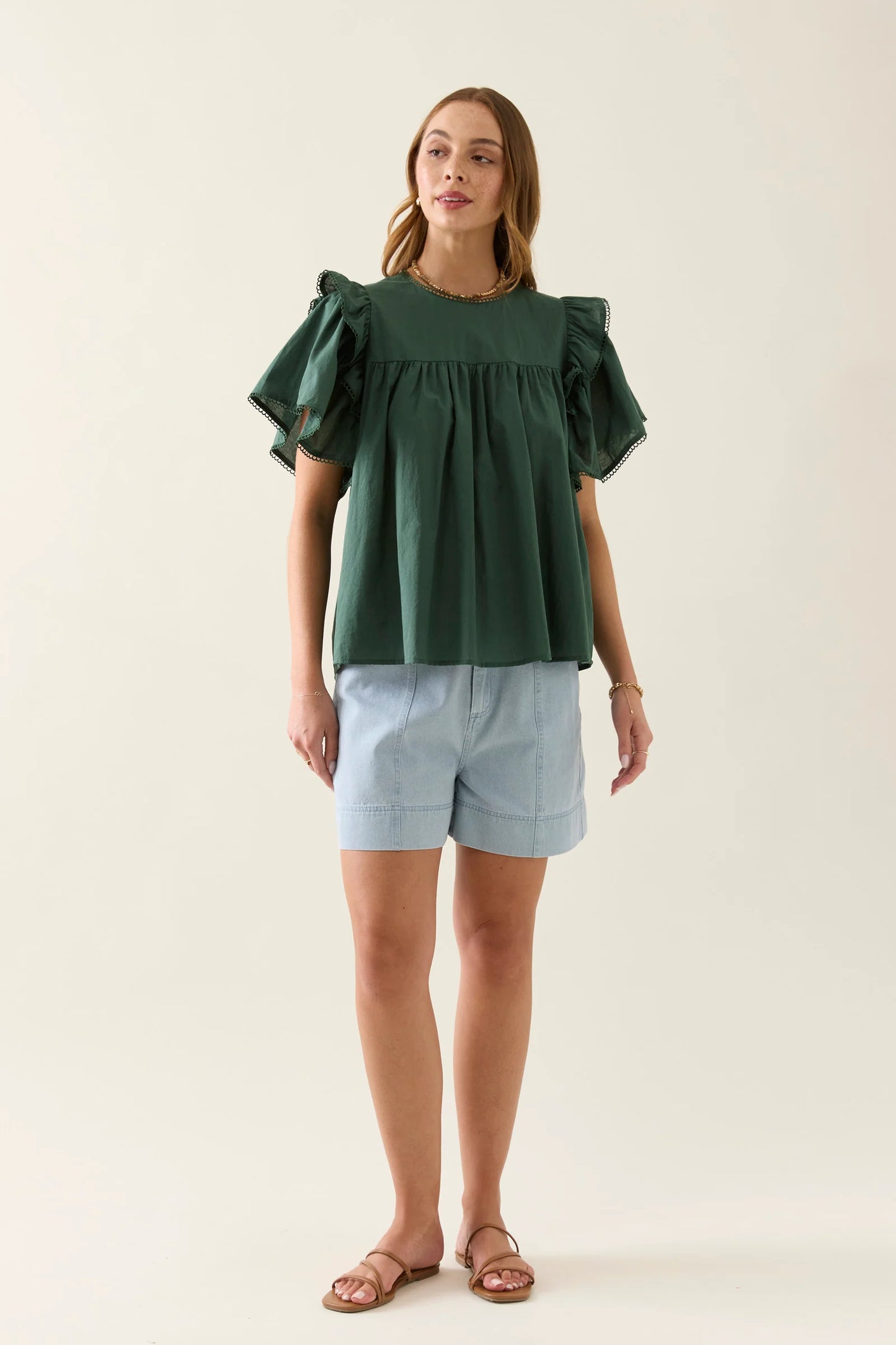 Aurora Top Green