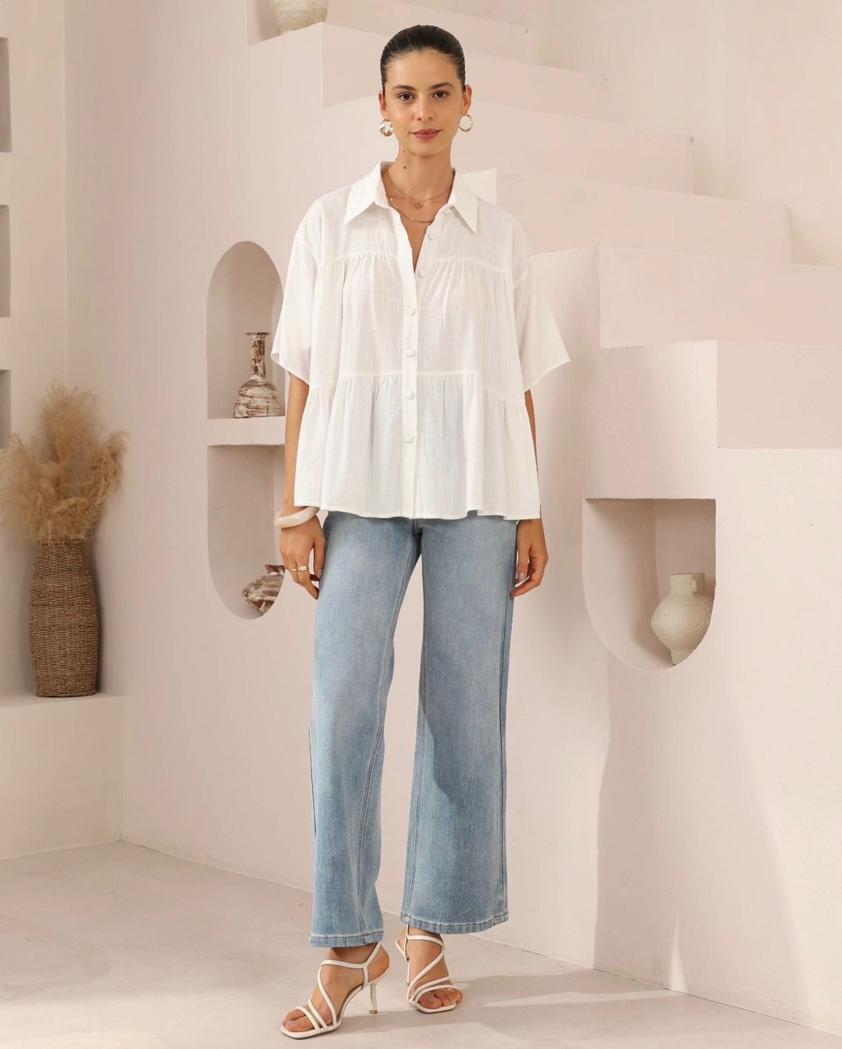 Piper Shirt Off White
