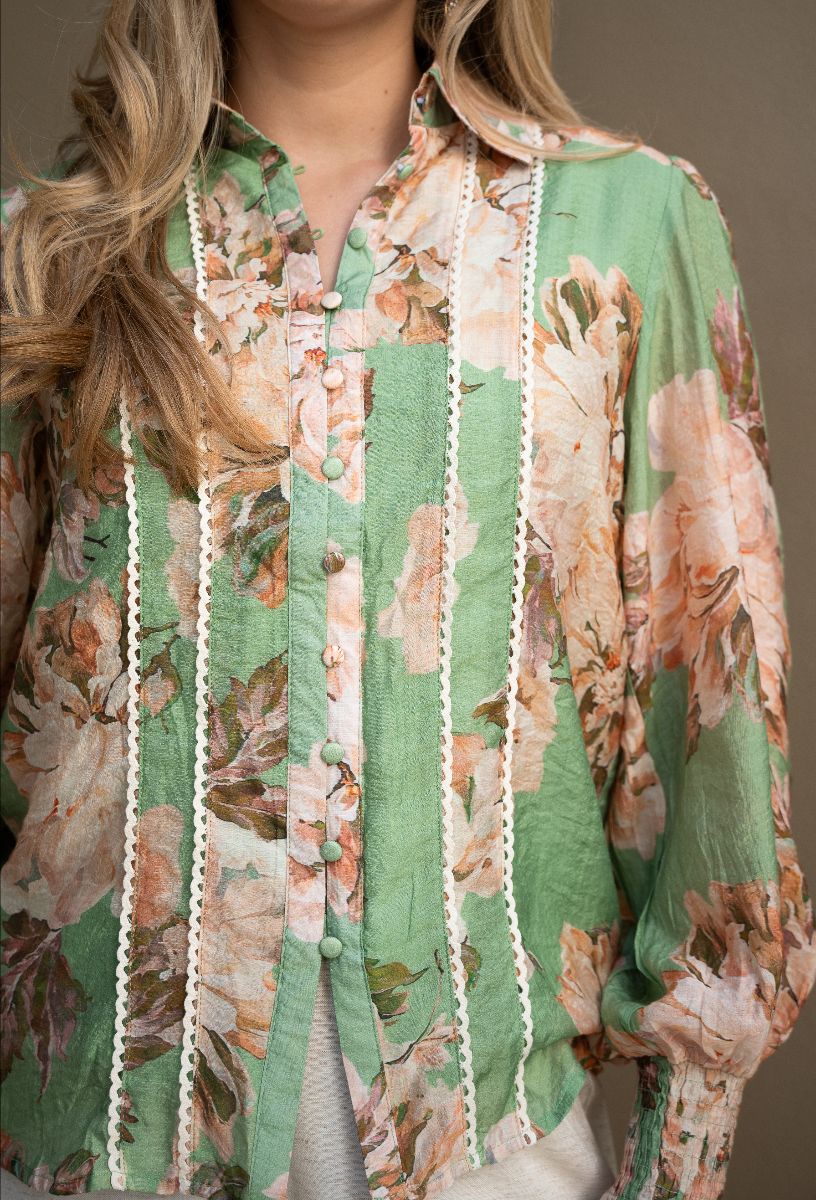 Madeline Shirt Green