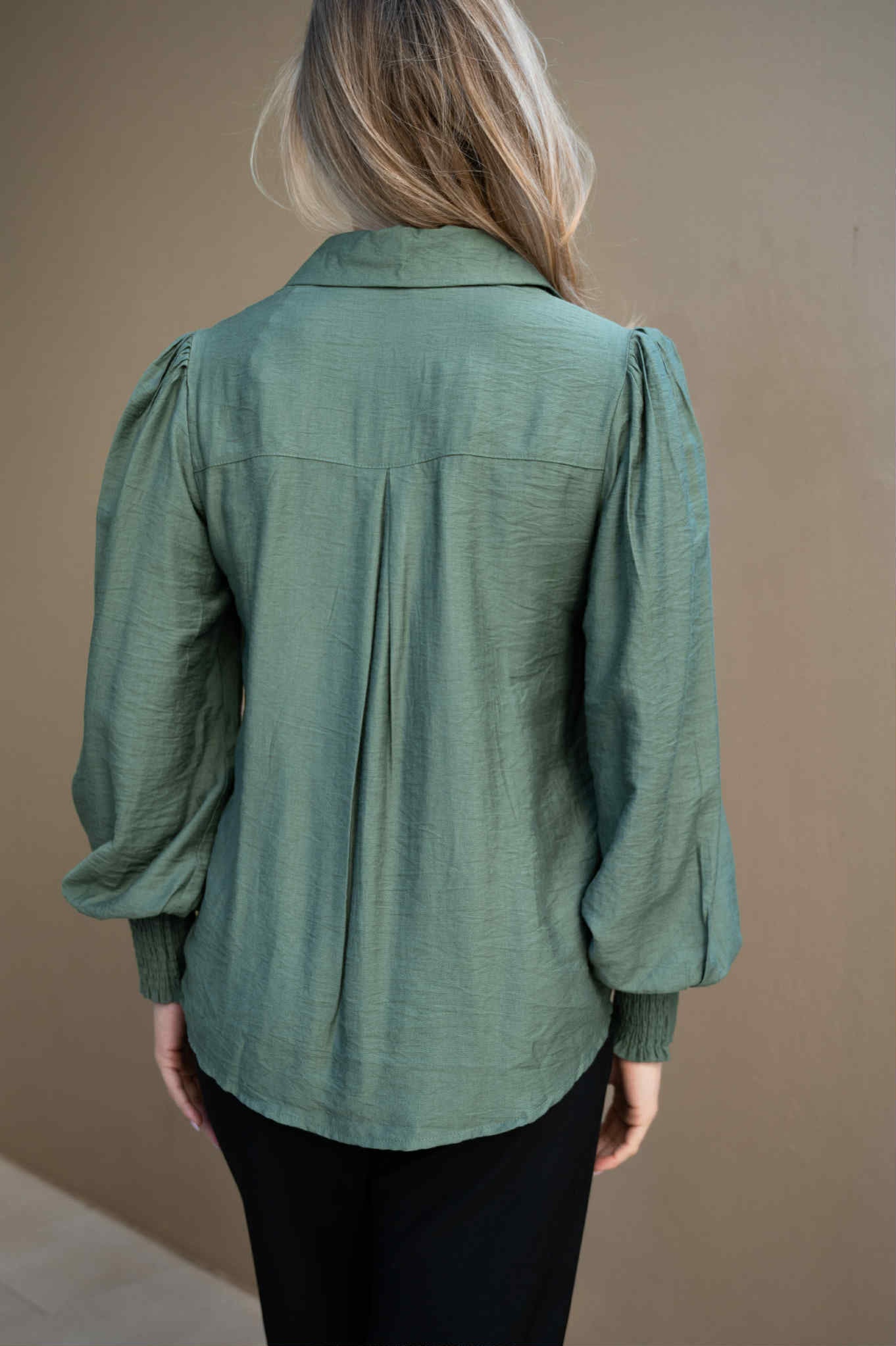 Natasha Sage Green Shirt
