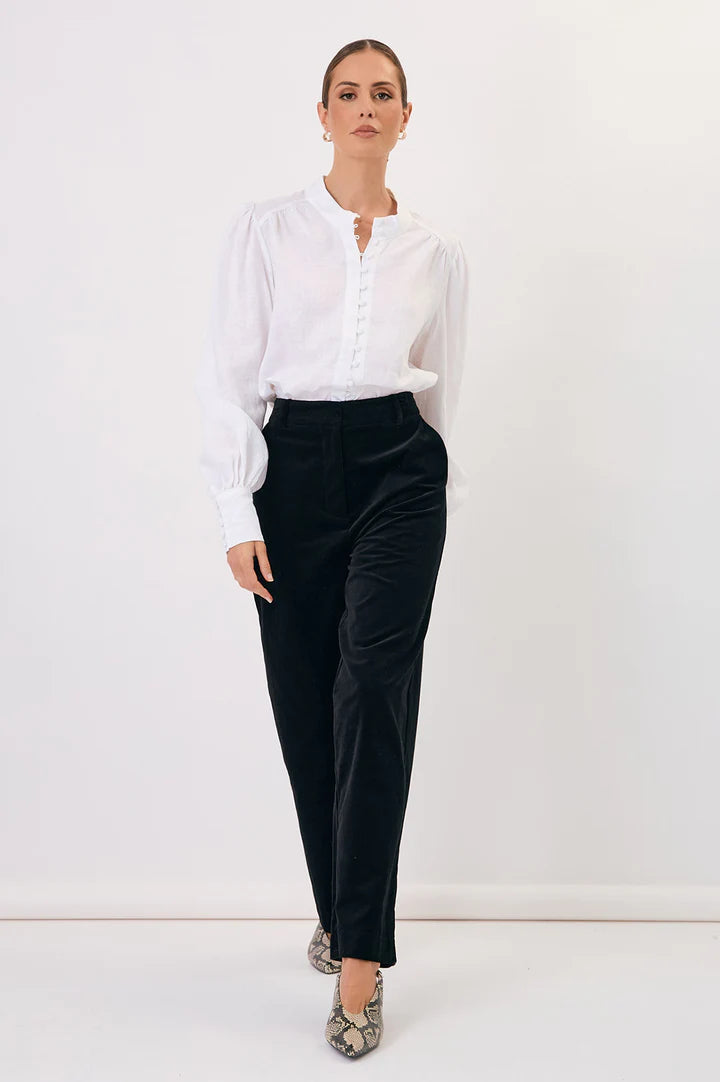 Lulu Velvet Black Pant