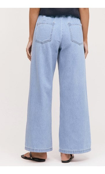 Romy Drawstring Denim Pant