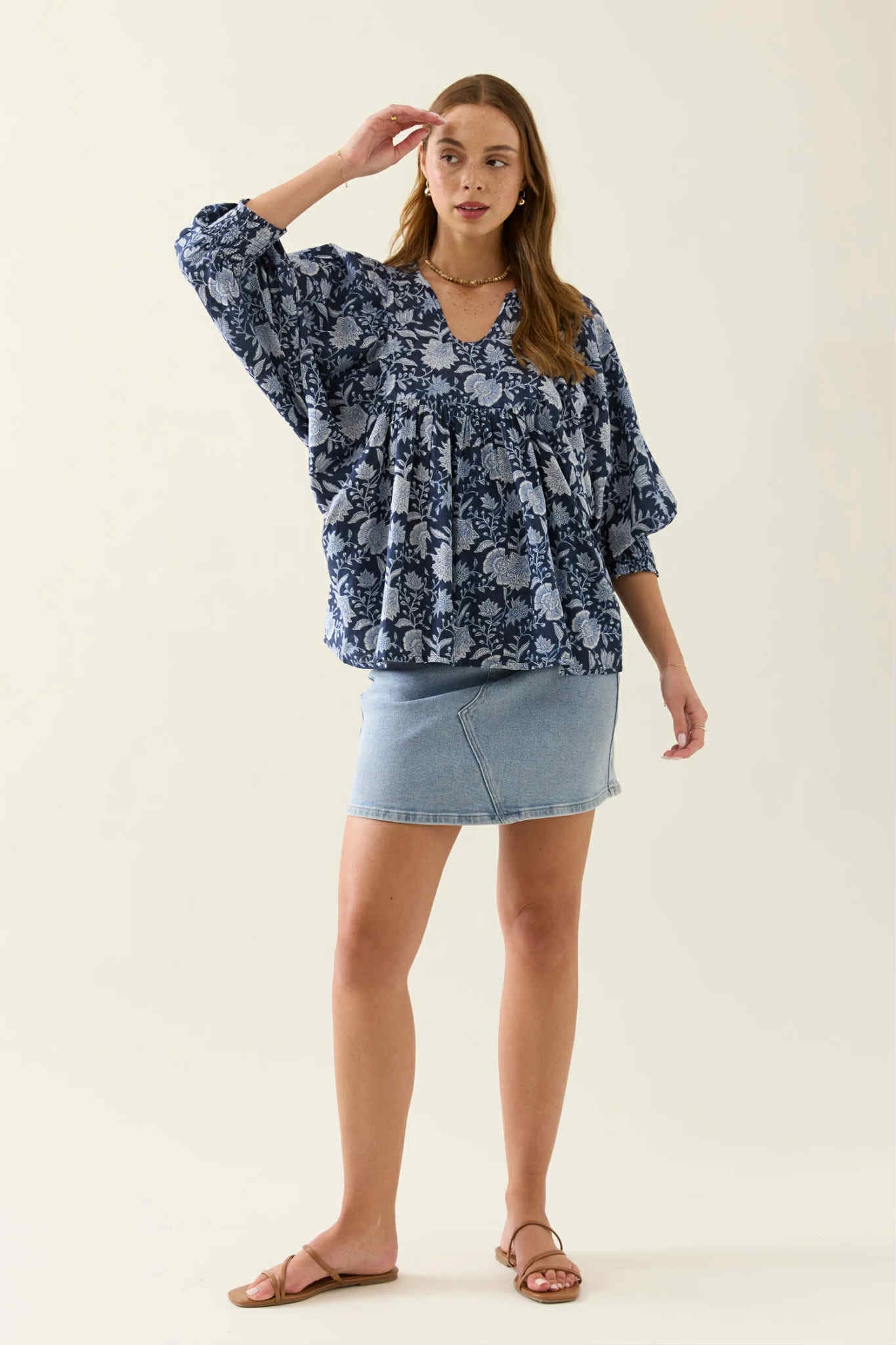 Wilma blouse - Blue