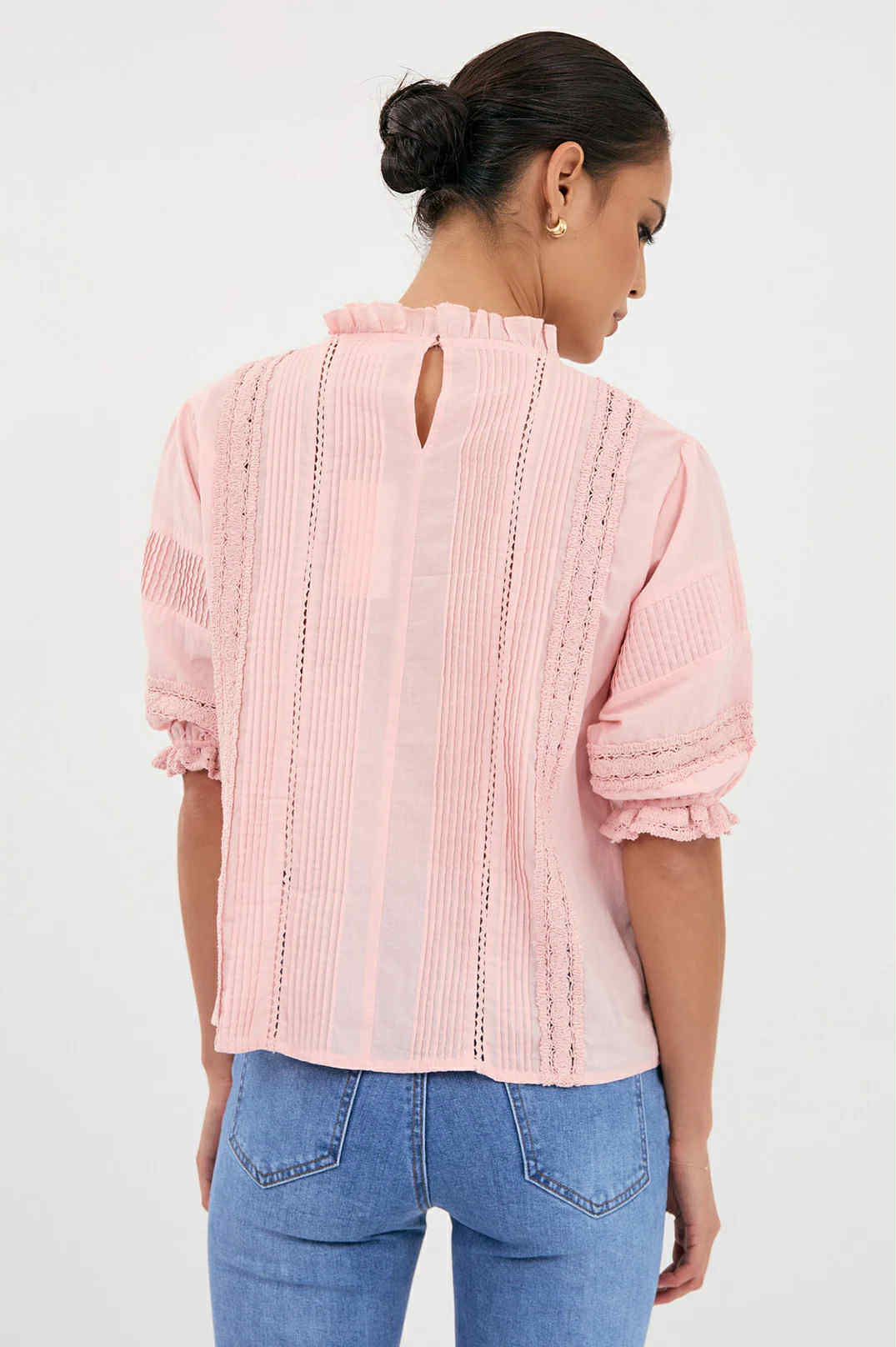 Bamboo Boho Top-Peach