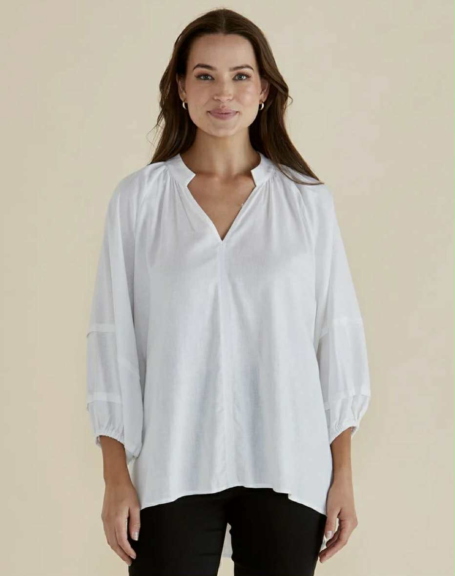 Grazia Blouse - White