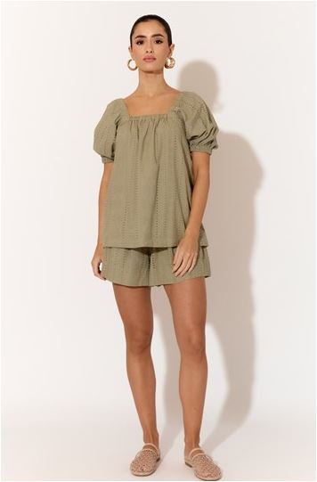 Selene Top - Khaki