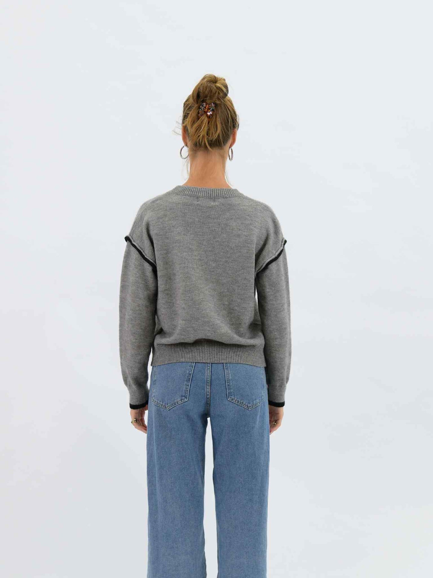 Amour Knit Grey