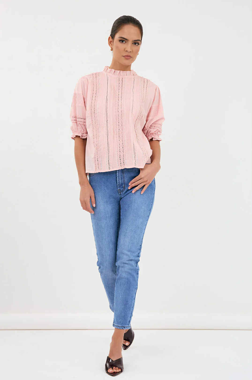 Bamboo Boho Top-Peach