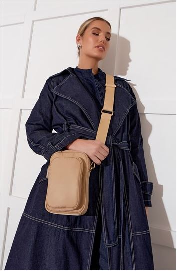 Peggy Cross Bag - Tan