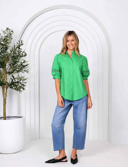 Grace Blouse - Green