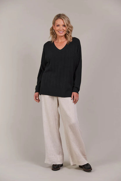 Palmer Knit Black