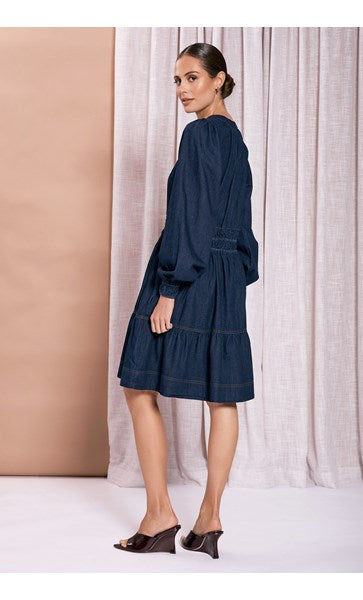 Violette Denim Dress