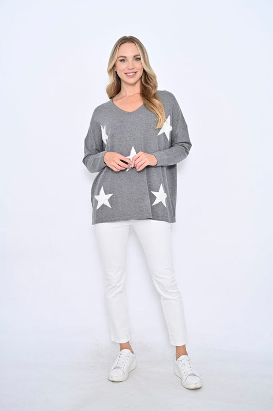 Stella Star Knit - Gray