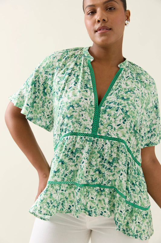 Oline Top Floral