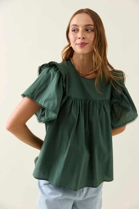 Aurora Top Green
