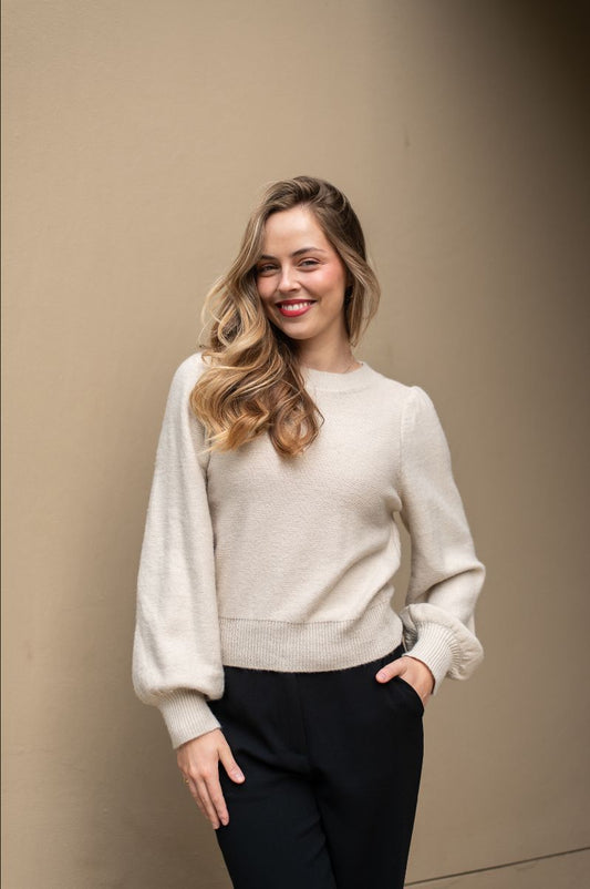 Fran Knit Beige