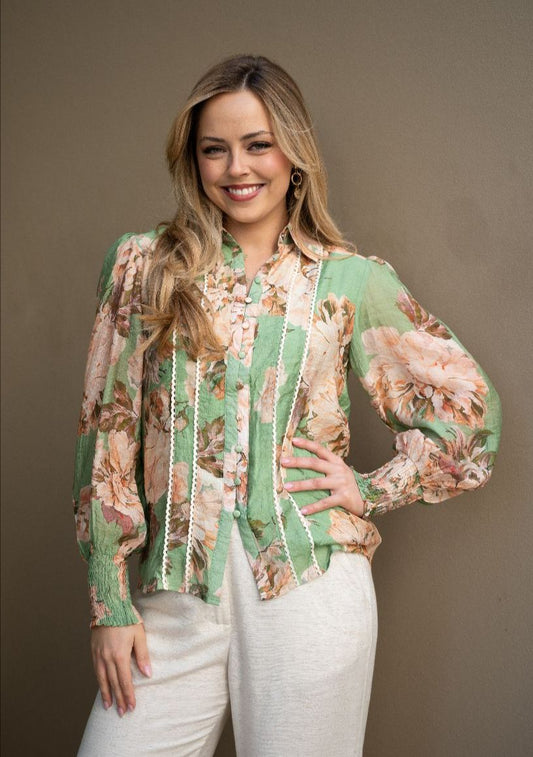Madeline Shirt Green