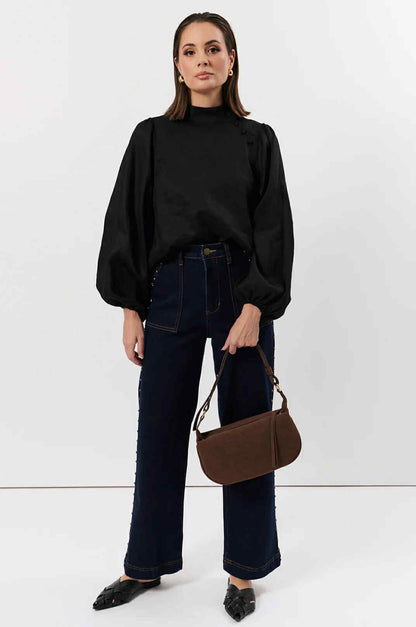 Reign Linen Top