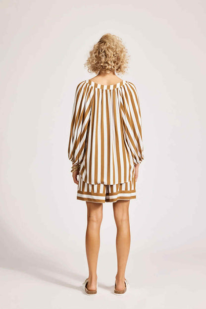 Treville stripe blouse