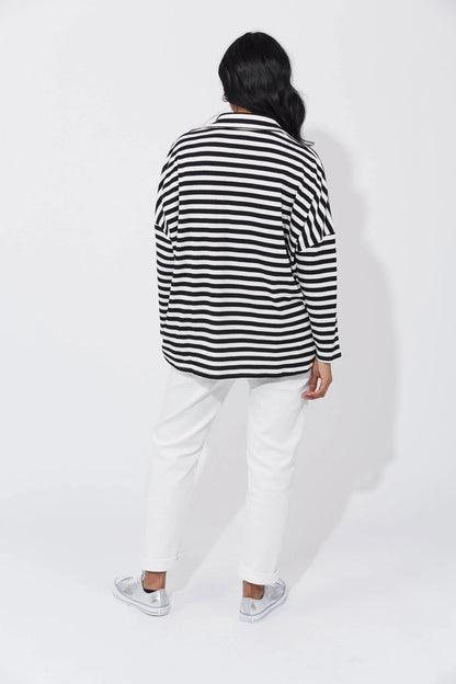 La Paz Top - Kohl Stripe