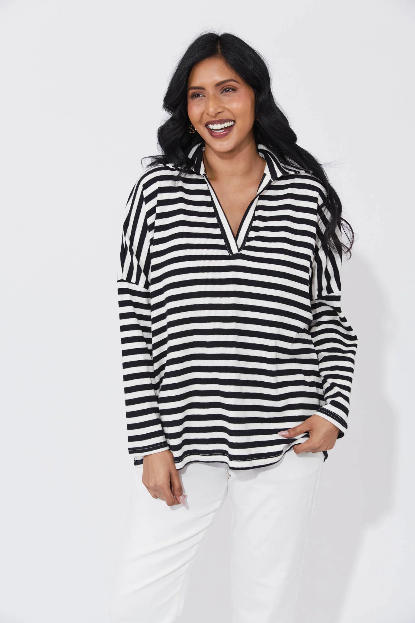 La Paz Top - Kohl Stripe