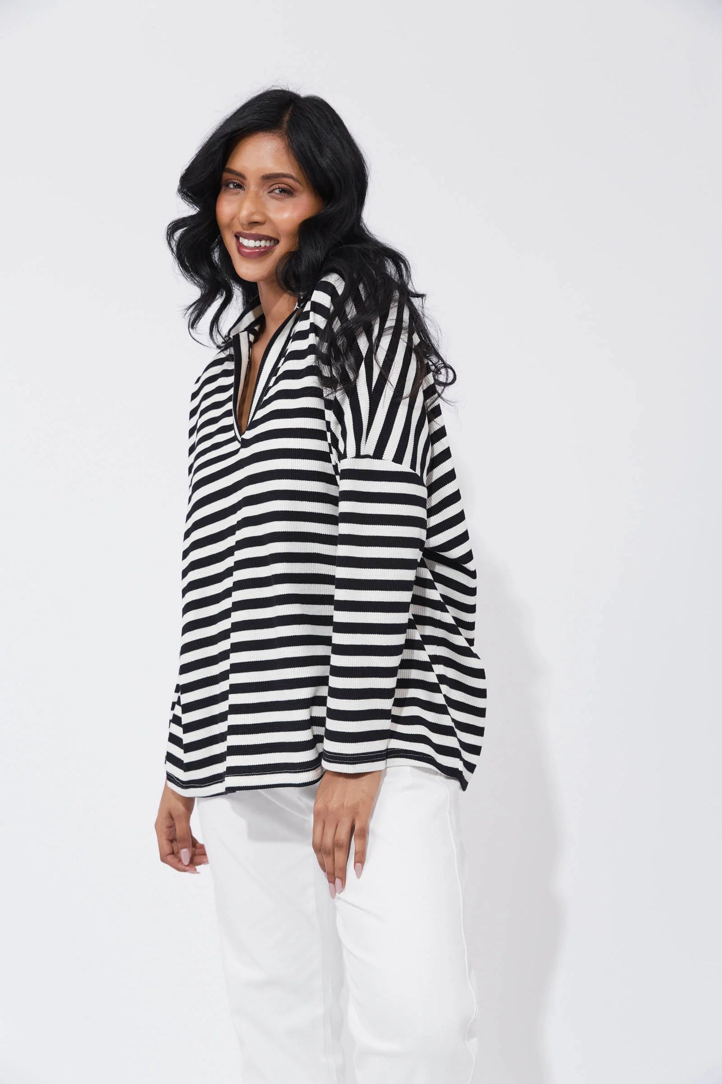 La Paz Top - Kohl Stripe