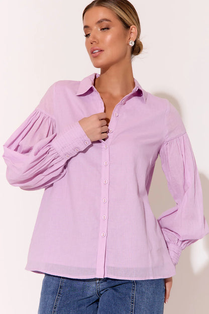 Ebony Shirt - Purple