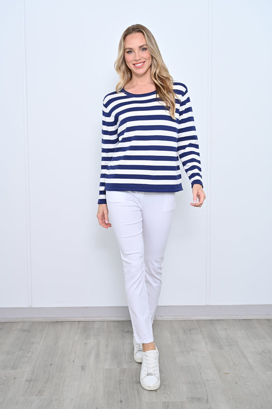 Natalie Knit Blue
