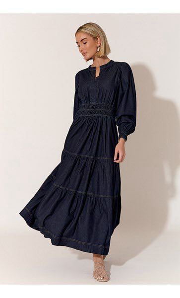 Violette Maxi Denim Dress