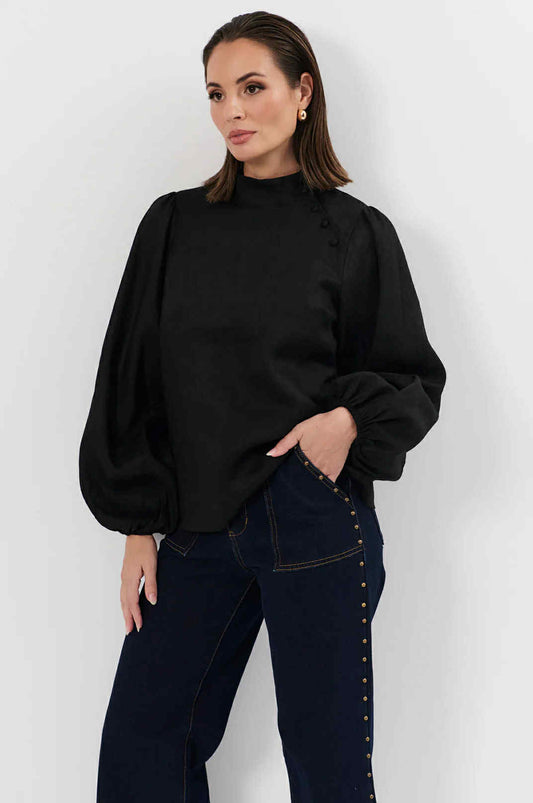 Reign Linen Top