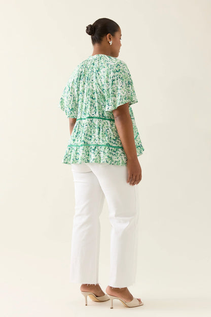 Oline Top Floral