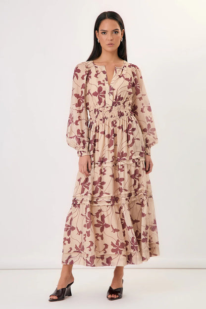 Eliana Printed Dress