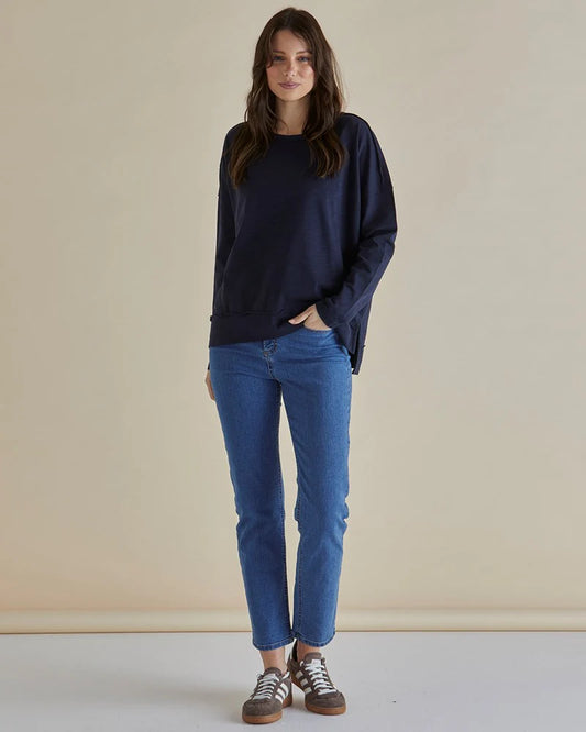Roxette Tee - Dark Blue