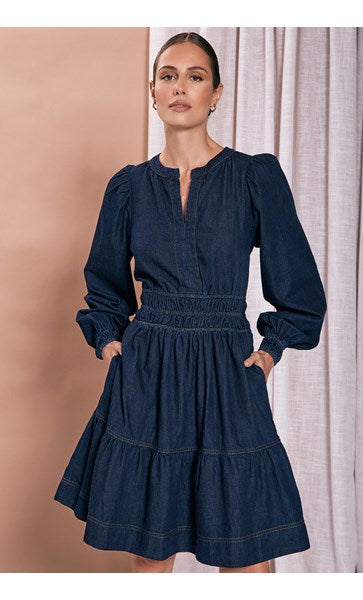 Violette Denim Dress