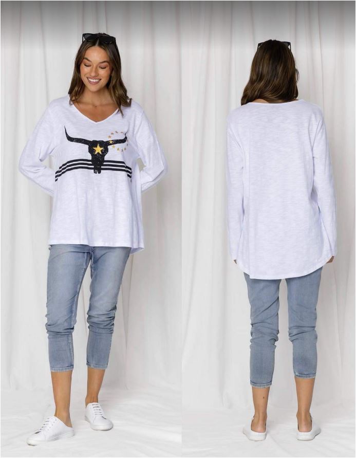 Jaxon Long-Sleeve - White