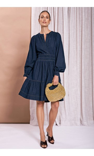 Violette Denim Dress