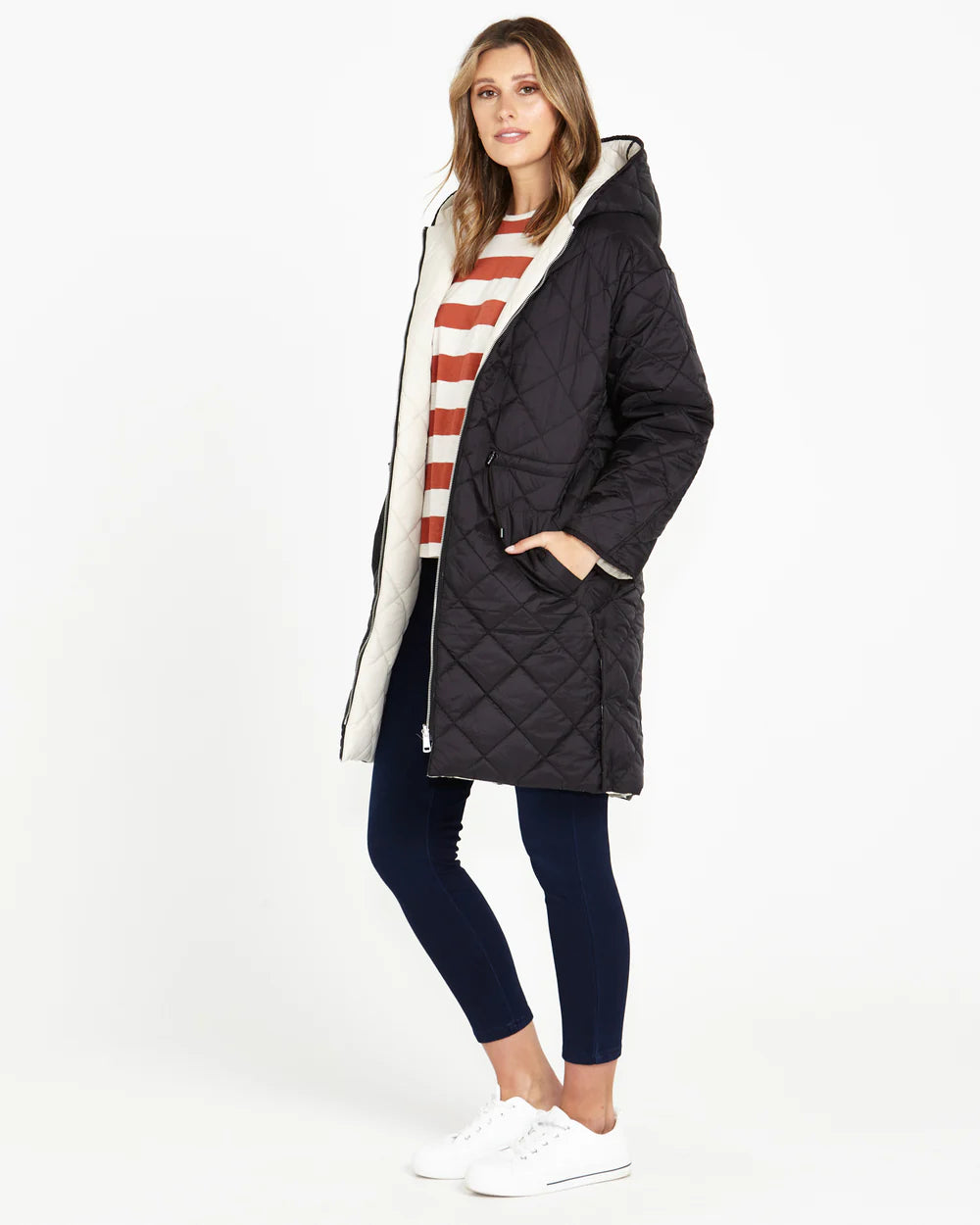 Alexa Reversible Puffer Jacket