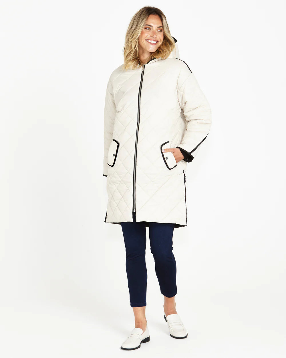 Alexa Reversible Puffer Jacket