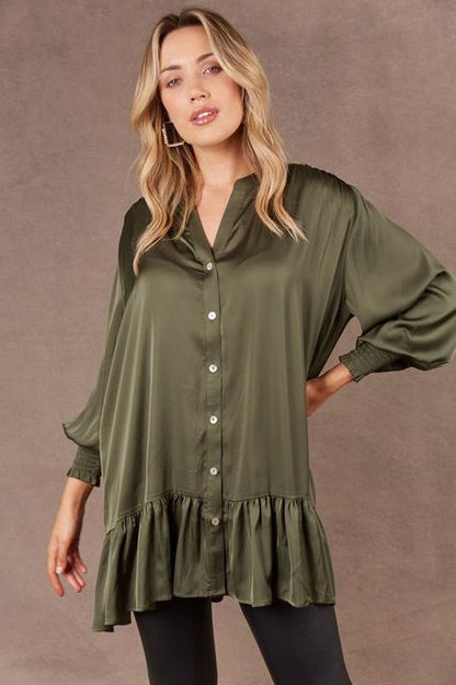 Norse Blouse - Green