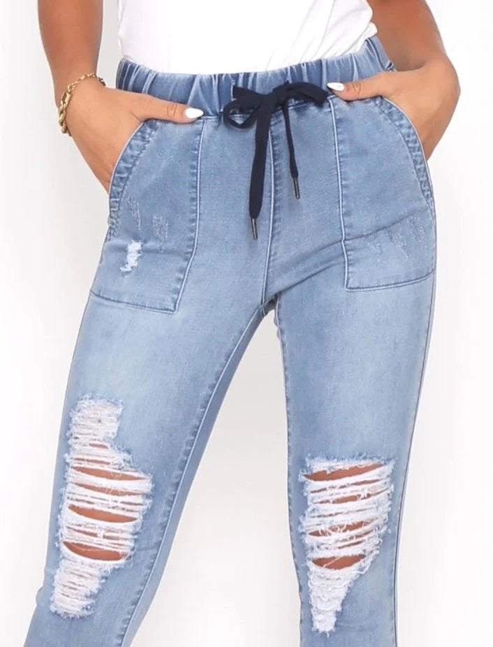 Ariana Denim Rip Jeans